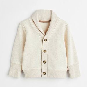 H&M Cream Button-Up Cardigan NEW